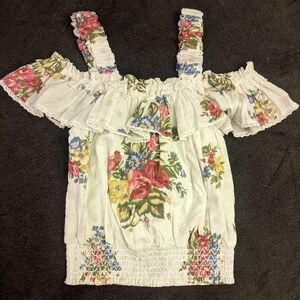 NWT Floral Love Shack Fancy-Vibe Shirt